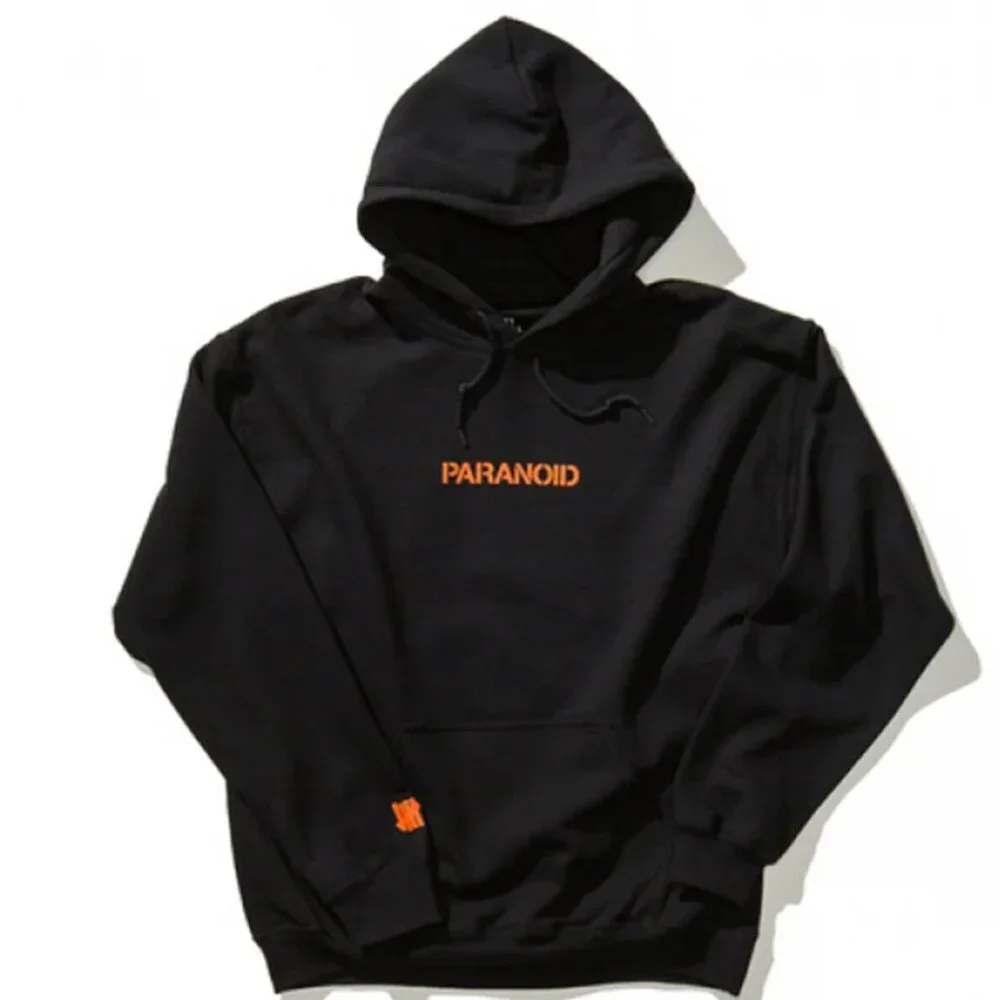Anti Social Social Club x Undefeated ‘Paranoid’ Hoodie ASSC UNDFTD USED SZ LARGE - Picture 1 of 14